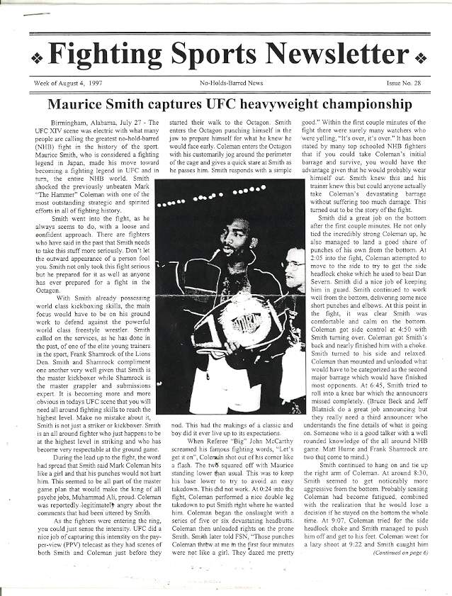 08/97 Fighting Sports Newsletter